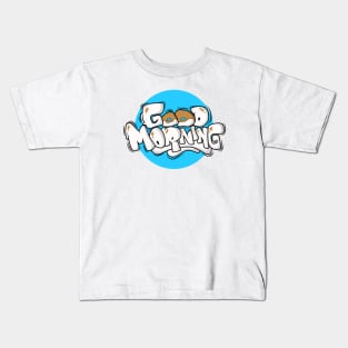 GRAFFITI GOOD MORNING Kids T-Shirt